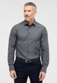 ETERNA Slim fit čierno sivá košeľa s jemnou štruktúrou Non Iron