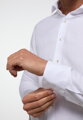 Ľanová pánska košeľa biela 1863 by ETERNA Slim fit Extra Soft