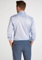 1863 BY ETERNA luxusná pánska košeľa modrý prúžok ETERNA Slim Fit super soft Easy Care