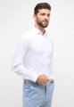 ETERNA Slim Fit pánska strečová košeľa formálna biela Easy Care