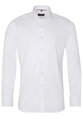 ETERNA Slim Fit pánska strečová košeľa formálna biela Easy Care