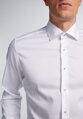 ETERNA Slim Fit pánska strečová košeľa formálna biela Easy Care