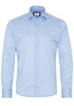 1863 BY ETERNA luxusná pánska košeľa modrá ETERNA Slim Fit super soft Easy Care