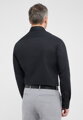 Strečová čierna košeľa ETERNA Slim Fit s nežehlivou úpravou
