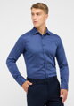 ETERNA Slim fit košeľa farba Denim jemná štruktúra Non Iron