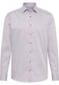 ETERNA Slim fit košeľa Dynamic cotton hnedo modrá Non Iron