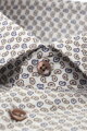 ETERNA Slim fit košeľa Dynamic cotton hnedo modrá Non Iron