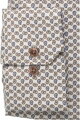 ETERNA Slim fit košeľa Dynamic cotton hnedo modrá Non Iron