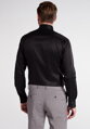 1863 BY ETERNA luxusná keprová košeľa čierna Slim Fit super soft Non Iron