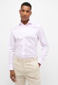 1863 BY ETERNA luxusná keprová košeľa ružová Slim Fit super soft Non Iron