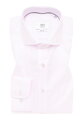 1863 BY ETERNA luxusná keprová košeľa ružová Slim Fit super soft Non Iron