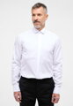 ETERNA Slim Fit biela smokingová nepresvitajúca košeľa na manžetové gombíky Non Iron Cover