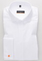 ETERNA Slim Fit biela nepresvitajúca košeľa Cover na manžetové gombíky Non Iron - Skrytá léga