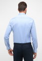 ETERNA Slim Fit sredne modrá nie presvitajúca košeľa dlhý rukáv Non Iron