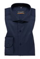 ETERNA Slim Fit navy modrá nie presvitajúca košeľa dlhý rukáv Non Iron