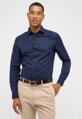 ETERNA Slim fit Navy košeľa Cover s červeným kontrastom Non Iron