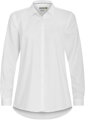 J. Harvest & Frost dámska bavlnená nežehlivá blúzka Relaxed fit biela