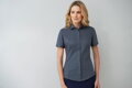 Dámska popelínová košeľa Modena Brook Taverner Semi Fitted Easy Iron Krátky rukáv