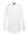 Pilotka košeľa dlhý rukáv Milo Tailored fit biela bavlna Non Iron