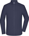 Pánska košeľa zo zmiešaného popelínu s dlhým rukávom Slim fit Daiber James & Nicholson