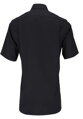Marvelis Modern Fit pánska košeľa krátky rukáv 100% popelín čierna