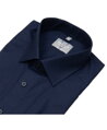 Marvelis Comfort Fit pánska košeľa dlhý rukáv 100% popelín modrá Navy