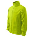 Pánská fleece mikina na zip dlouhý rukáv