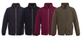 Unisex fleecová mikina na zips Baltimore Brook Taverner