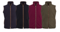 Unisex fleecová vesta na zips Cincinatti Brook Taverner