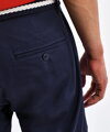 Pánske chinos nohavice z bavlneného kepru s elastanom Asquith&Fox - Predľžené 86 cm