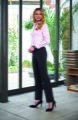 Dámske nohavice Bianca Tailored Leg Brook Taverner - Nezakončené nohavice 92 cm