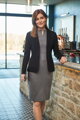 Dámske casual sako Libra Slim Fit Jersey Stretch Brook Taverner - Bežná dĺžka