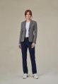 Dámske casual sako Libra Slim Fit Jersey Stretch Brook Taverner - Bežná dĺžka