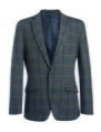 Pánske luxusné tvídové sako Quebec Slim Fit Business Casual Brook Taverner Bežná dĺžka