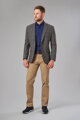 Pánske luxusné tvídové sako Quebec Slim Fit Business Casual Brook Taverner Bežná dĺžka