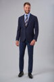 Pánske luxusné tvídové sako Quebec Slim Fit Business Casual Brook Taverner Bežná dĺžka