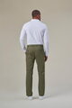 Pánske nohavice elastické Chino Denver Classic fit Brook Taverner Bežná dĺžka 80 cm