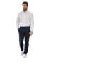 Pánske elastické Chino Leo Slim Fit Brook Taverner - Nezakončená dĺžka 91 cm