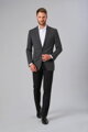 Pánske nohavice k obleku Pegasus Slim Fit Brook Taverner - Nezakončené 91.5 cm