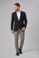 Pánske nohavice k obleku Pegasus Slim Fit Brook Taverner - Nezakončené 91.5 cm