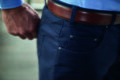 Pánske nohavice chino Brunswick Tailored fit s piatimi vreckami Nezakončená dĺžka 91 cm