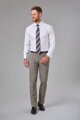 Pánské kalhoty Fabian Slim fit Brook Taverner Běžná délka 80 cm