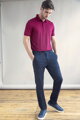 Pánske Slim fit stretch Chino nohavice Henbury