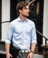 Bavlnená nežehlivá obchodná košeľa Modern Fit Portland Nimbus Non Iron