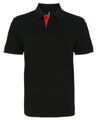 Kontrastné pánske polo od Asquith & Fox