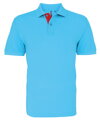 Kontrastné pánske polo od Asquith & Fox