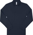 Pánske piqué polo s dlhým rukávom B&C