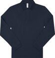 Pánske bavlnené piqué polo s dlhým rukávom 210 B&C
