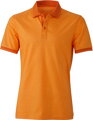 Pánske džersejové melírované polo James & Nicholson