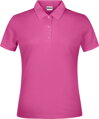 Dámske bavlnené piqué polo James & Nicholson